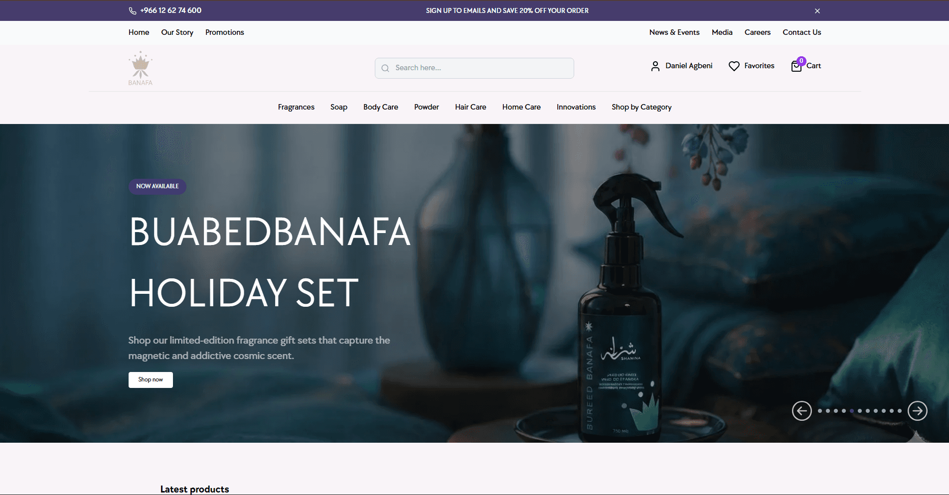 Buabed Banafa perfumes